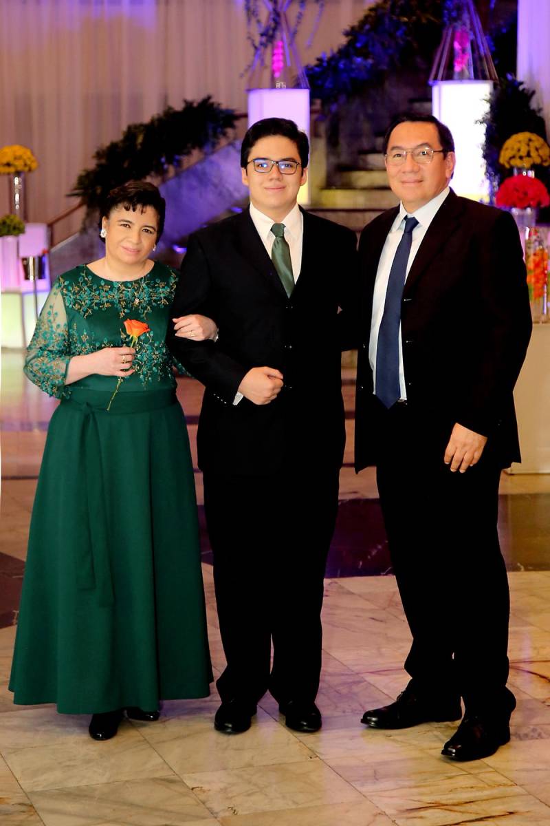 Merlin Honorato, William Ramos y Troy Ramos