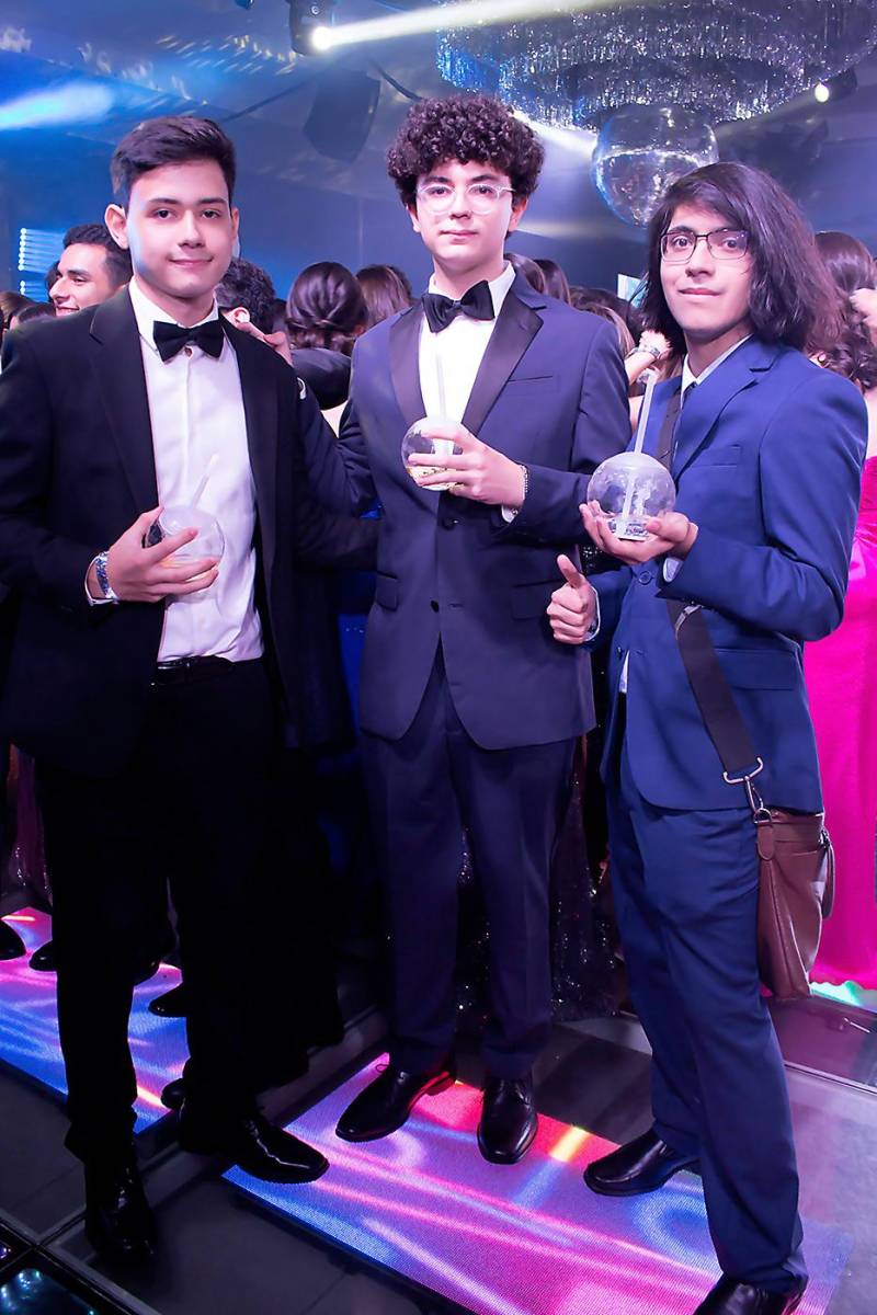 Gabriel Bowen, Mateo Bandy y Víctor Handal.