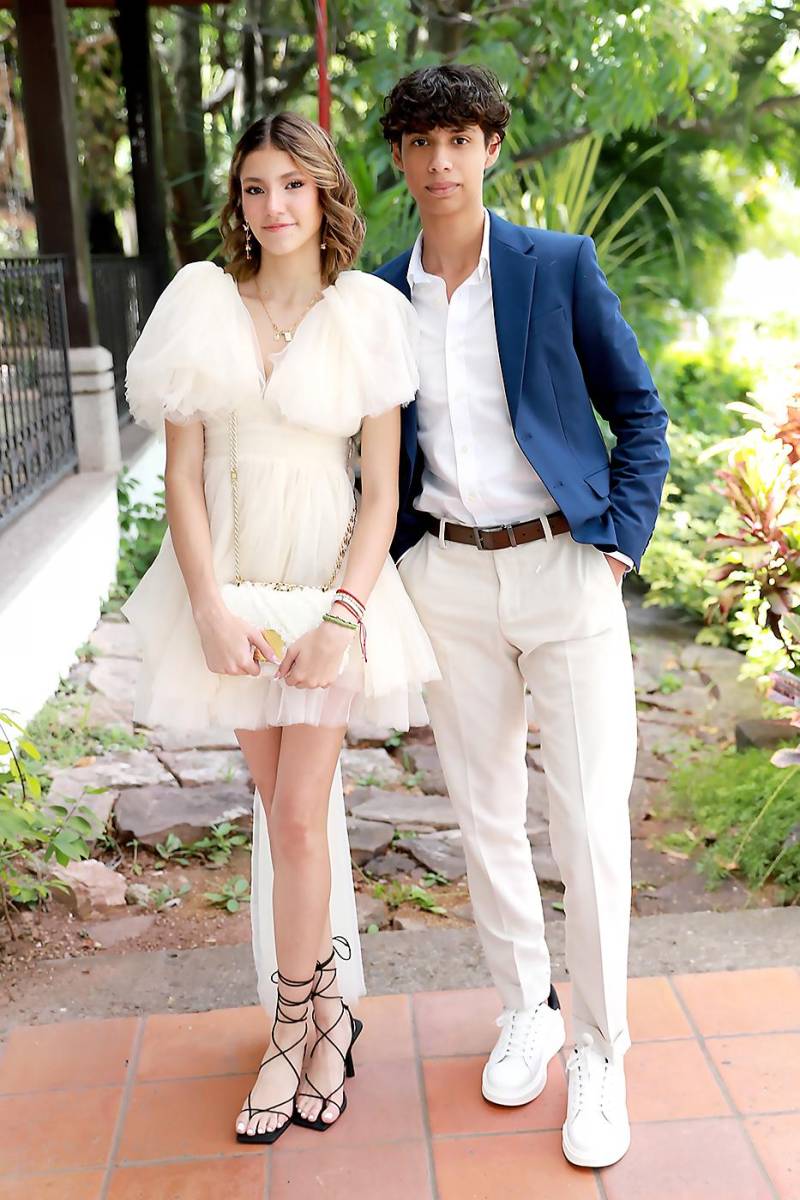 Andrea Cáceres y Juan José Gómez