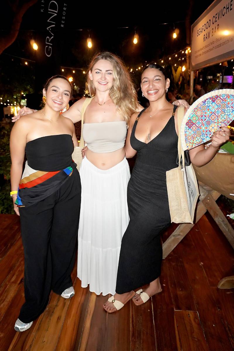 Samantha Colindres, Victoria Fostery Kaisha Solomón.