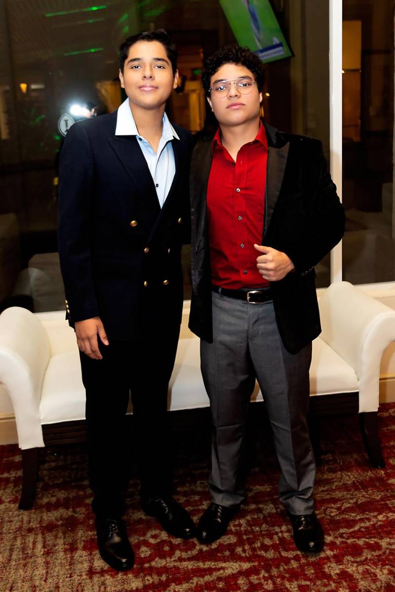 Osman Irías y Marco Martínez.