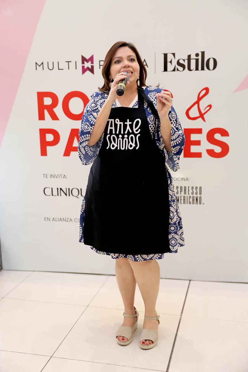 Jenny Mata, instructora de talleres de pintura de Arte Somos.