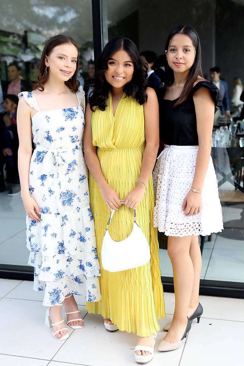 Daniela Tróchez, Esther Romero y Gracia Lagos