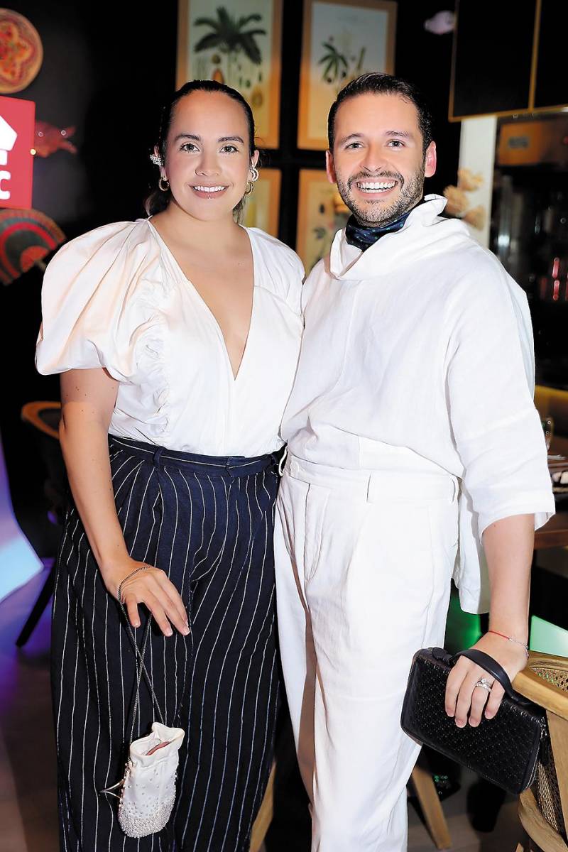 Angella Andonie y Eloy Bravo.