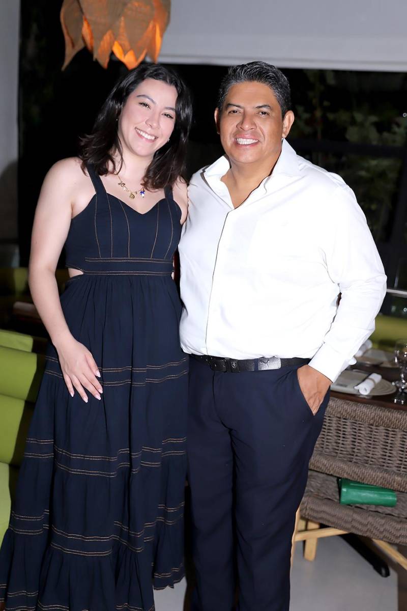 Tali Espinoza y José Luis Alvarenga.
