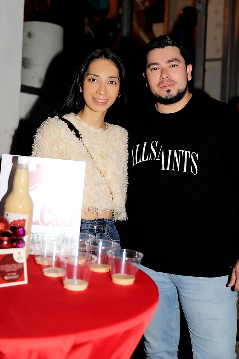 Monse Britto y Brian Hernández