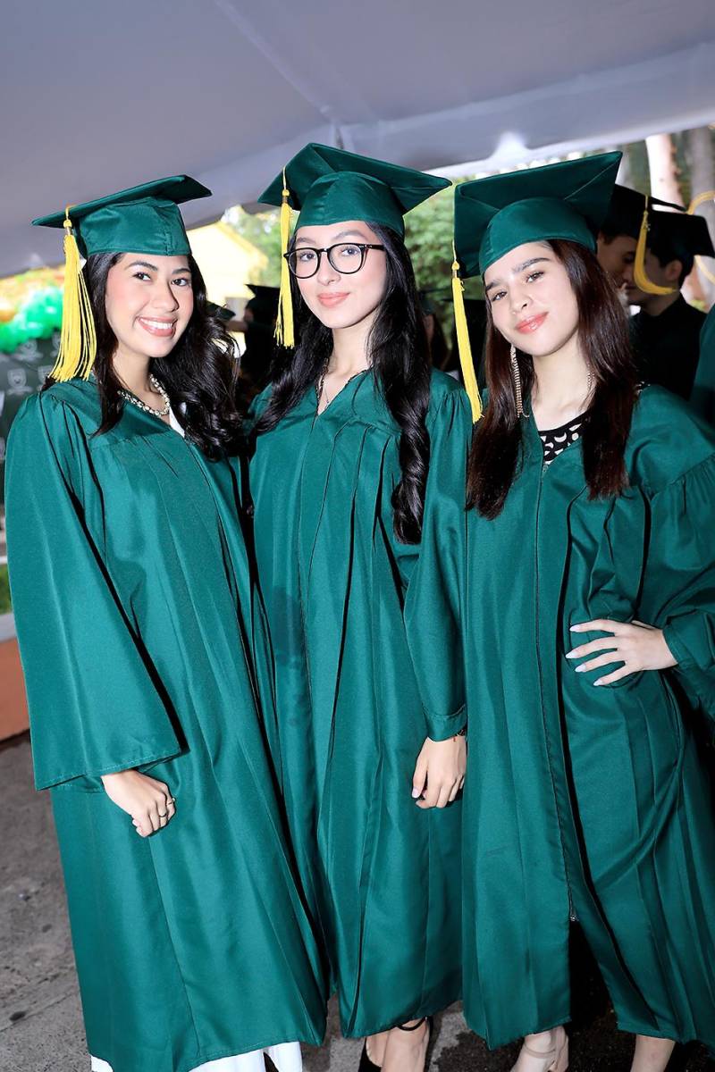 Victoria Lamy, Alexandra Valerio e Ivanna Peralta.