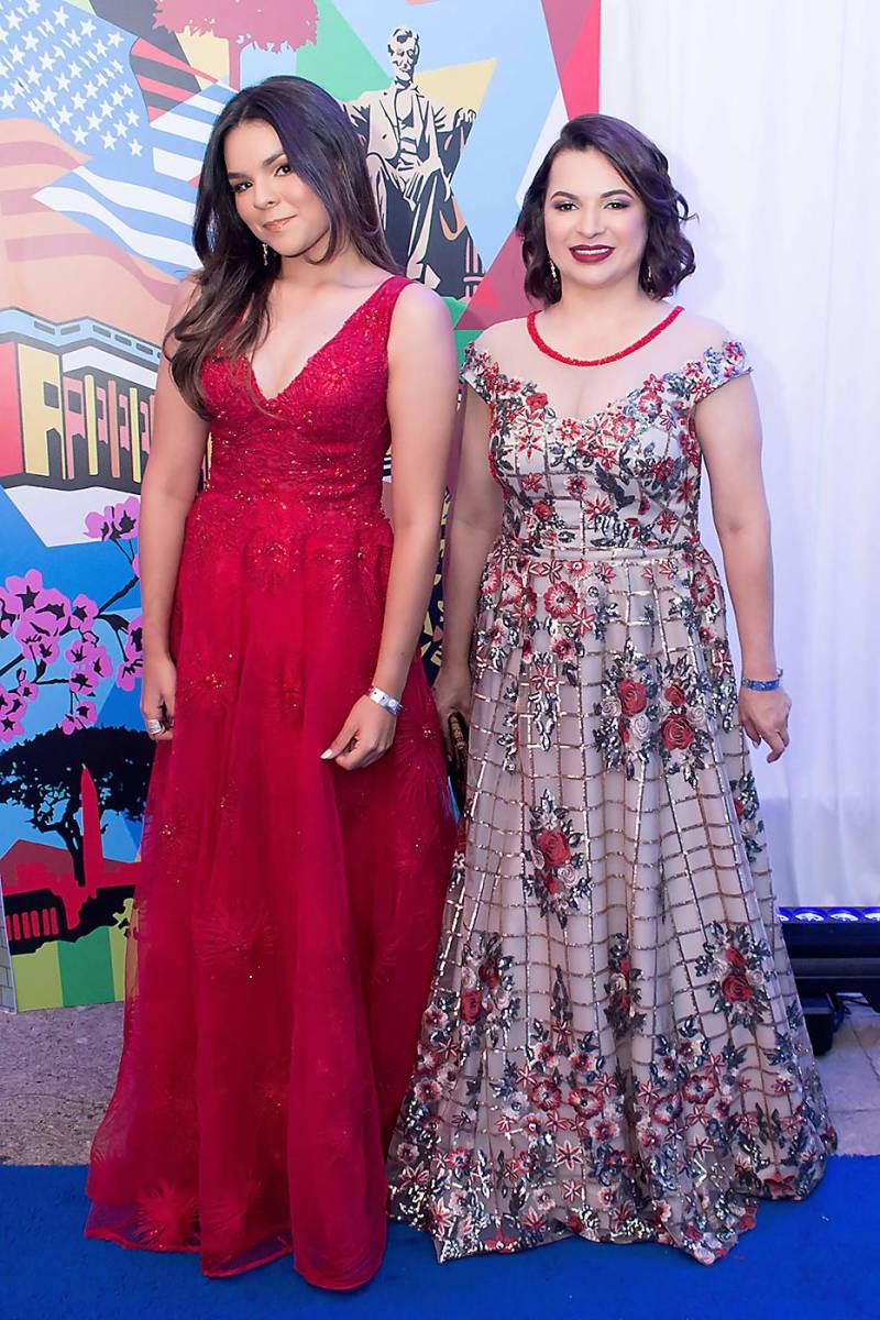 Lucía Ferrera e Iracema Batres.