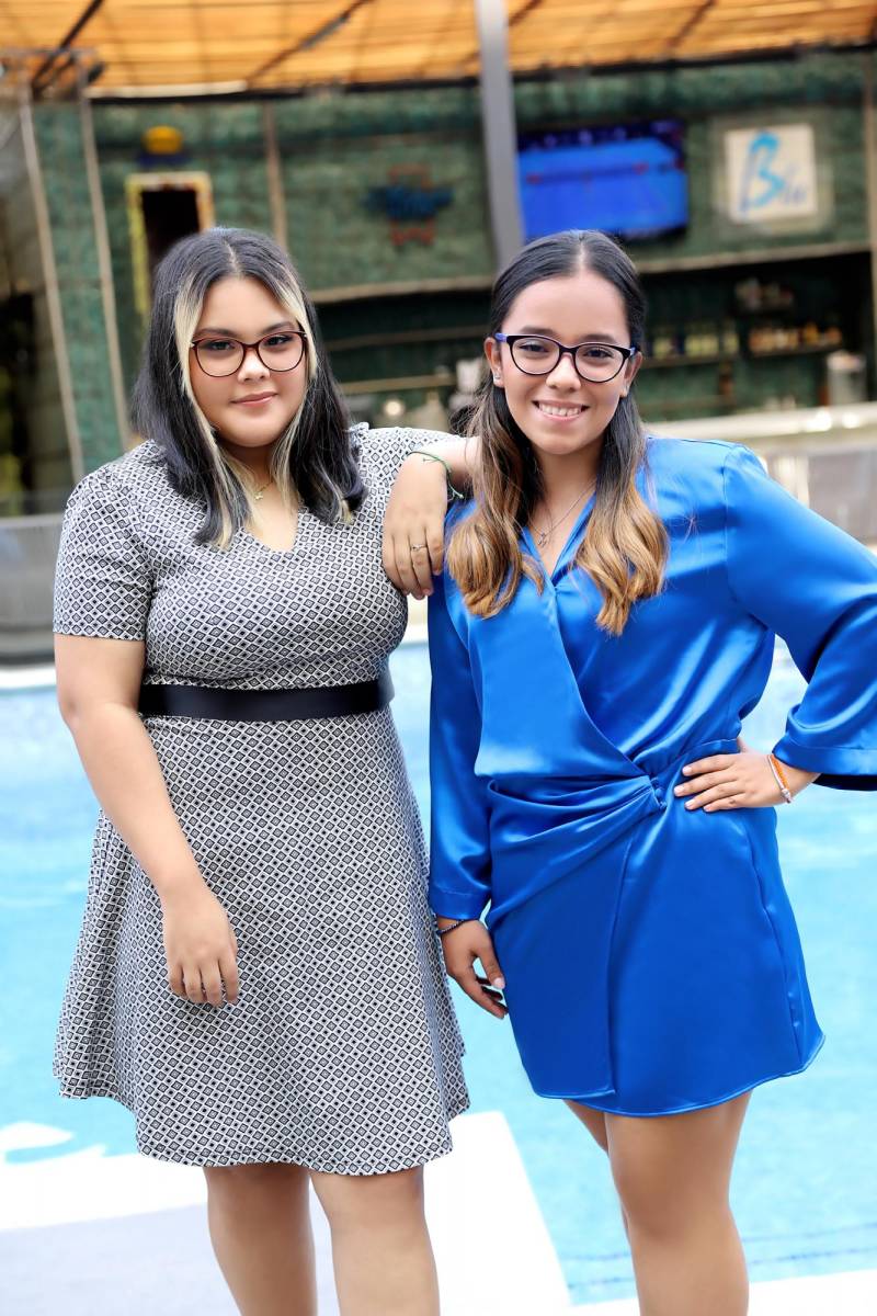 Valeria Medrano y Ninette Zamora.
