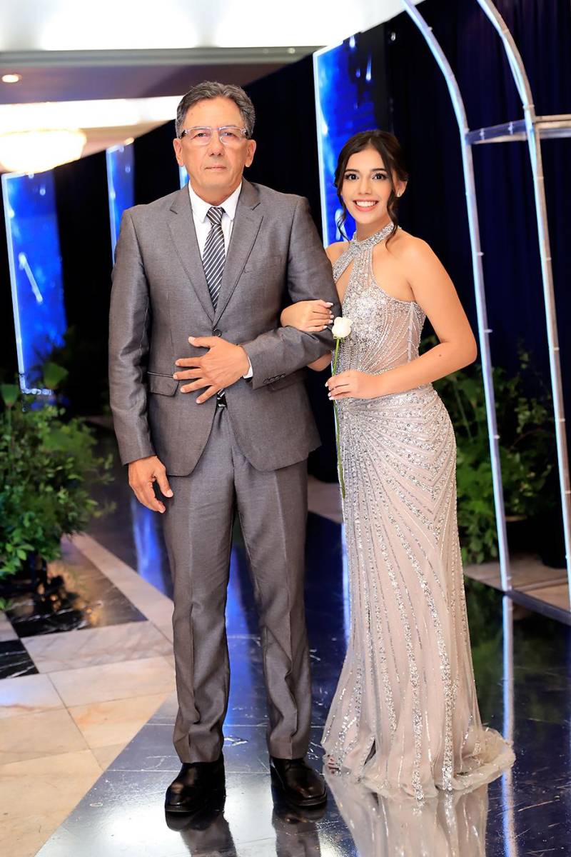 Salomón Nazar e Isabella Rodríguez.