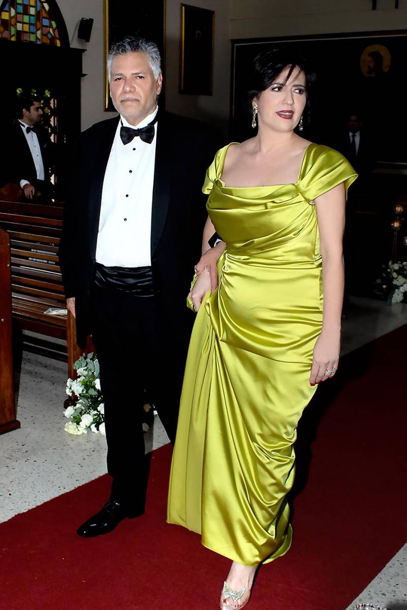 Rodolfo Saravia y su esposa Brenda Borjas.