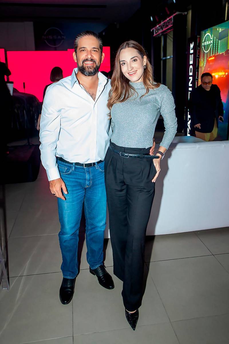 Ignacio y Nathalia Batres.