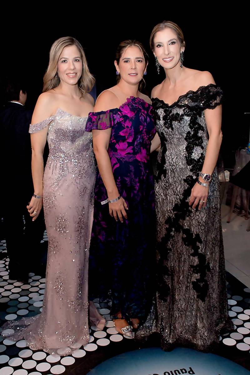 Jessica Córdoba, Gabriela Meermann y Ingrid Canahuati.