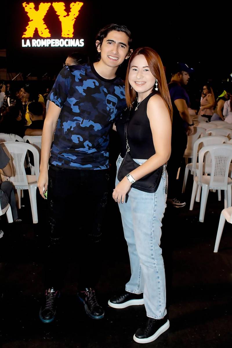 Orlando Merino y Michelle Valladares.