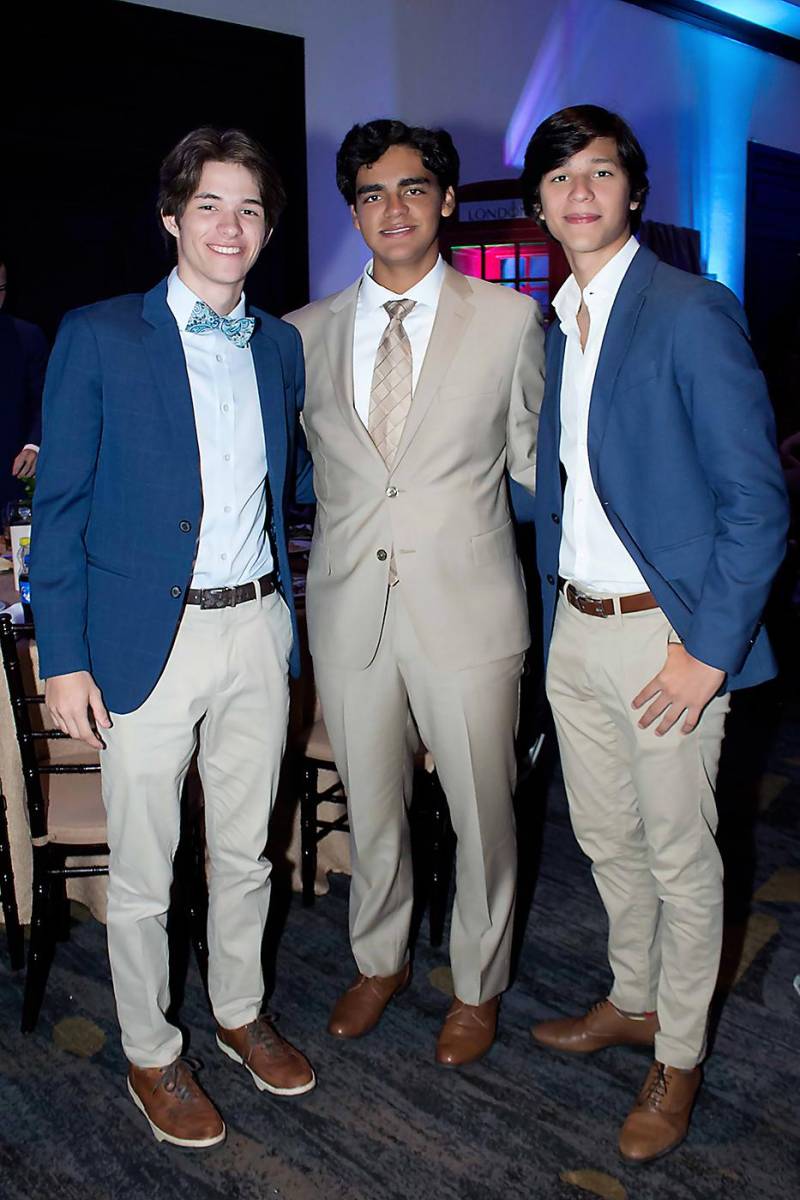  Benett Carter, Abner Barahona y Edgardo Fajardo