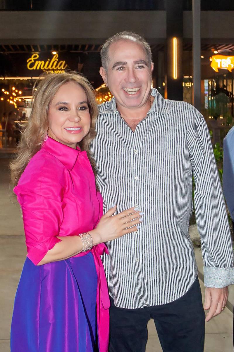 Laura Blanco y Enrique Kafati.
