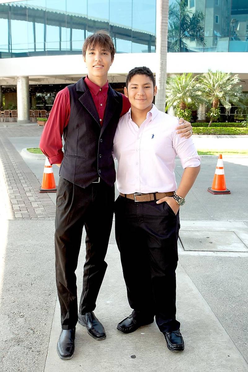 Milton Inestroza y Gabriel Mendoza.