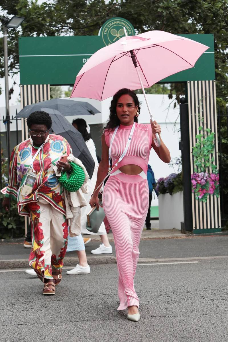 Así llegaron las celebridades al Campeonato Wimbledon 2023