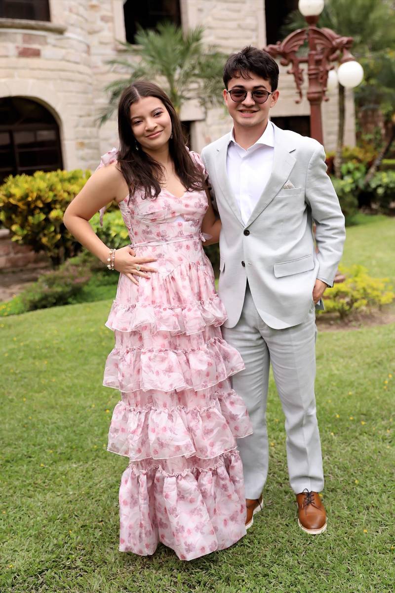 Sara Lagos y Mario Cálix