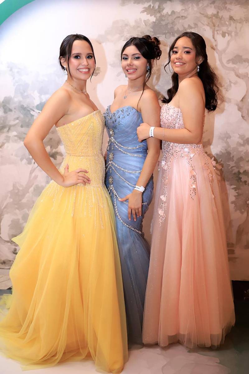 Sofía Castro, Amy Oseguera y Giselle Montalván