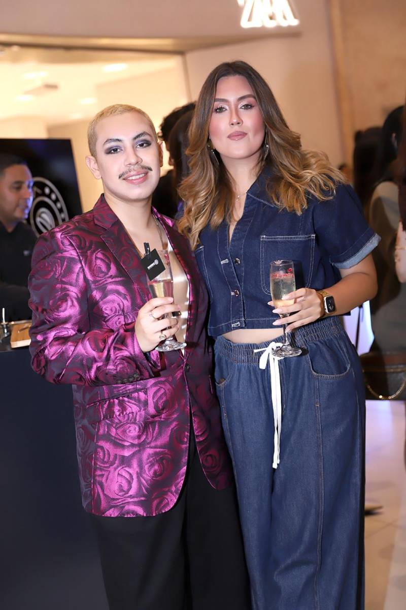 Erick Molina e Isabella Castro.
