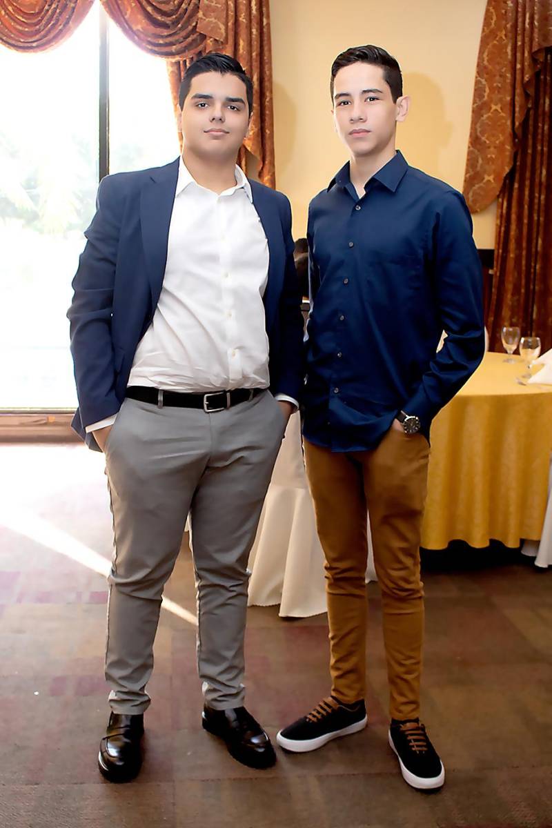 David Pacheco y Leonel Gutiérrez.