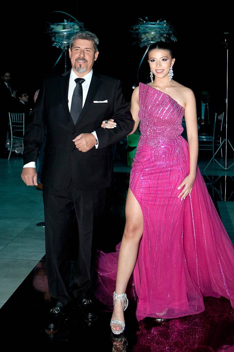 Michelle Larios y Christian Larios.