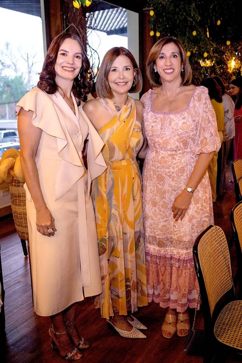 Elke Bendeck, Carla Barletta y Mayte Bendaña.