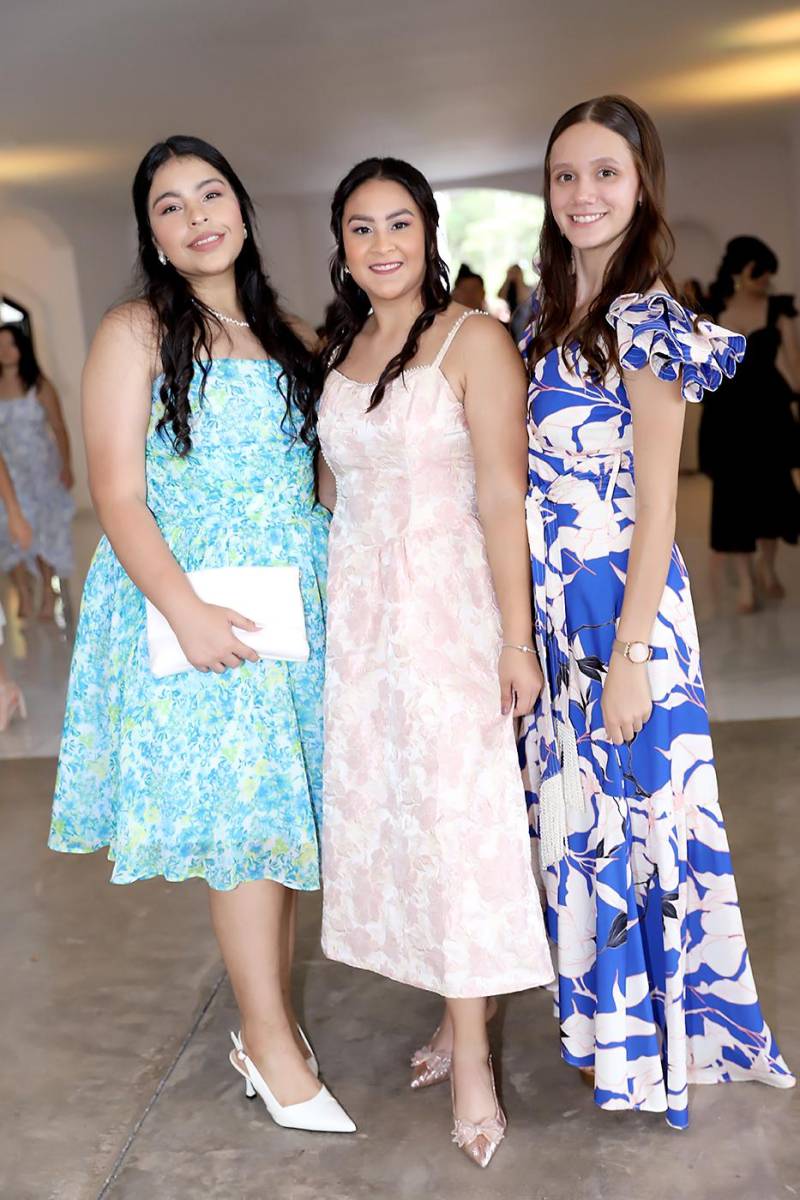 Condesa Morán, Génesis Gómez y Jimena Caballero. Condesa Morán, Génesis Gómez y Jimena Caballero.