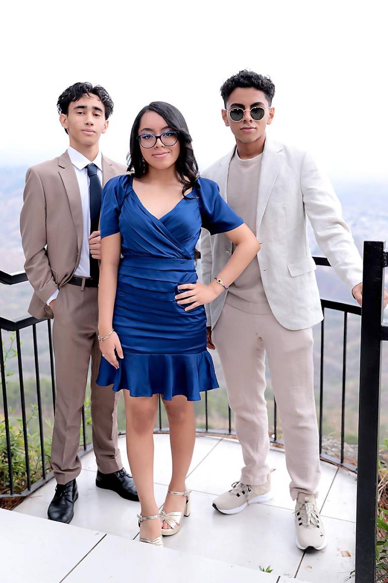 Juan Castillo, Joana Hernández y Gabriel Oliva .