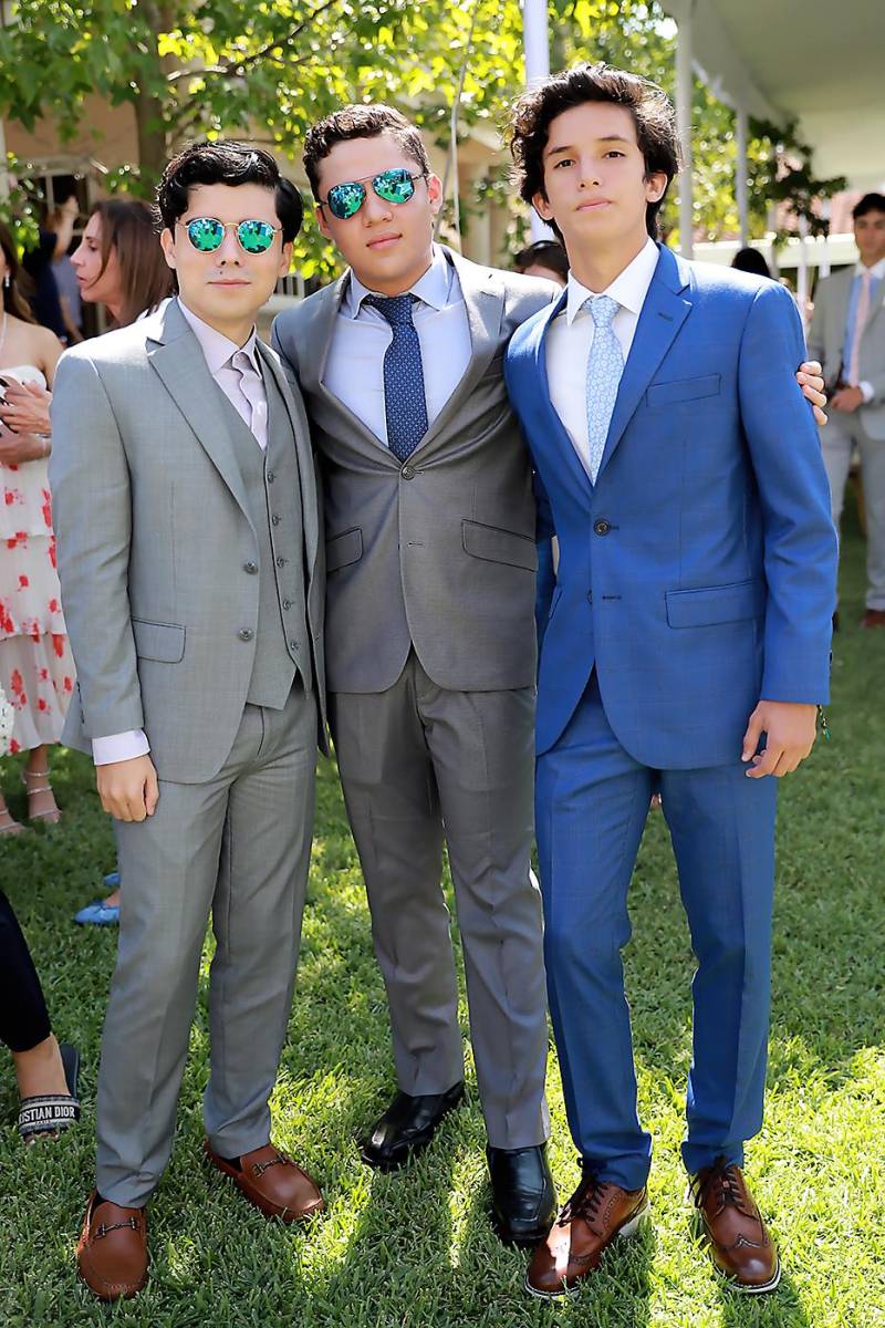 Diego Fernández, Ángel Batres y César Agurcía.