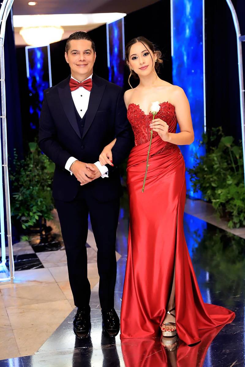 Melvin Maradiaga y Nicole Maradiaga.