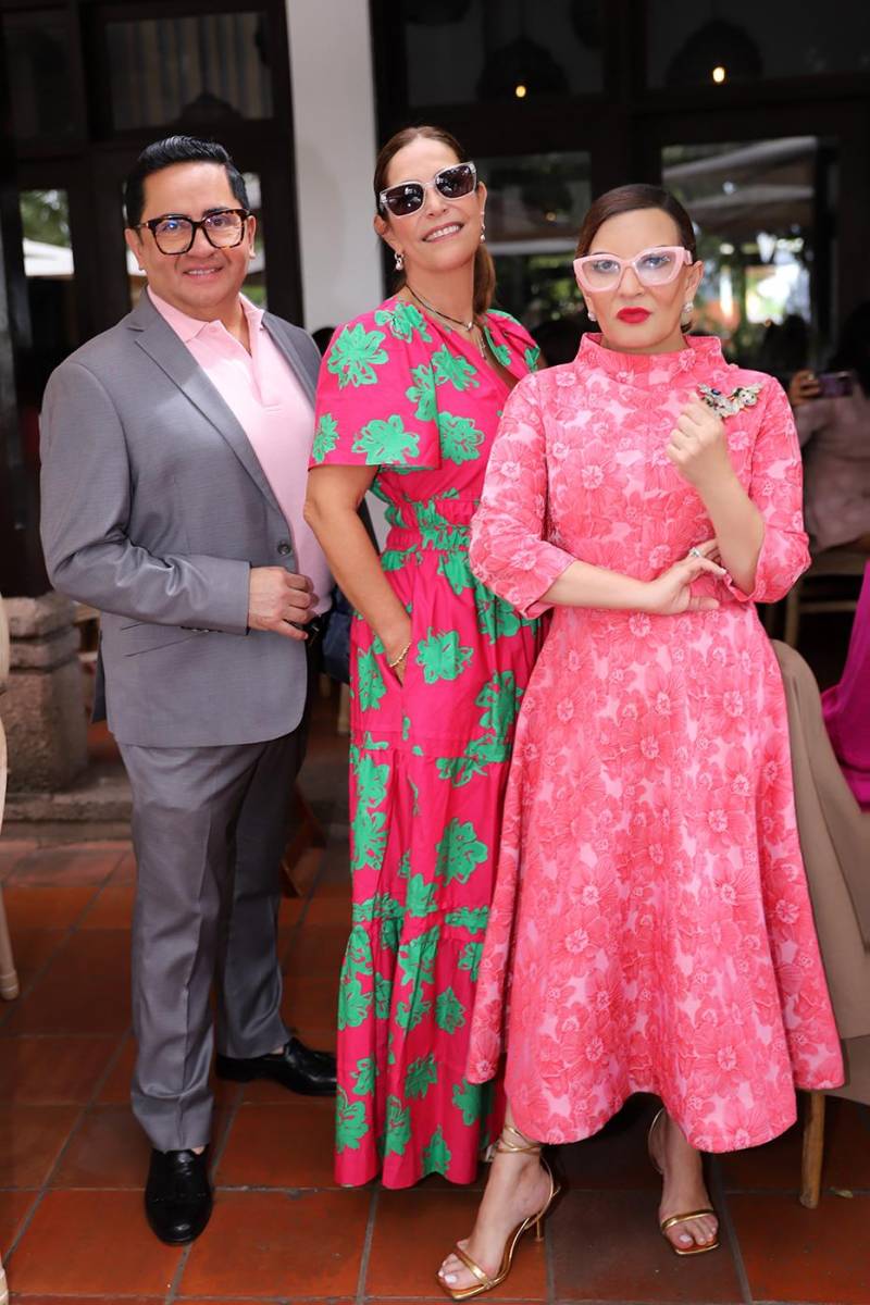 Miguel Chong, Elena Williams y Blanca Bendeck.