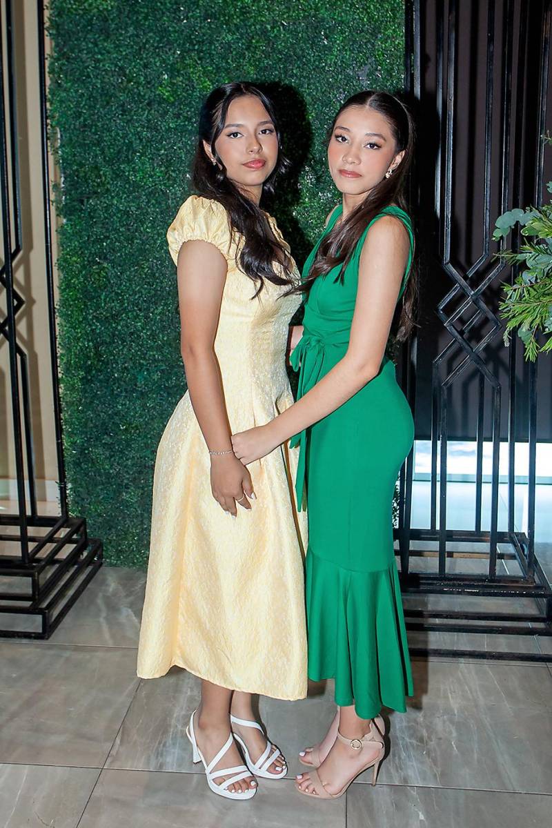 Ashley Padilla y María Celeste Franco.