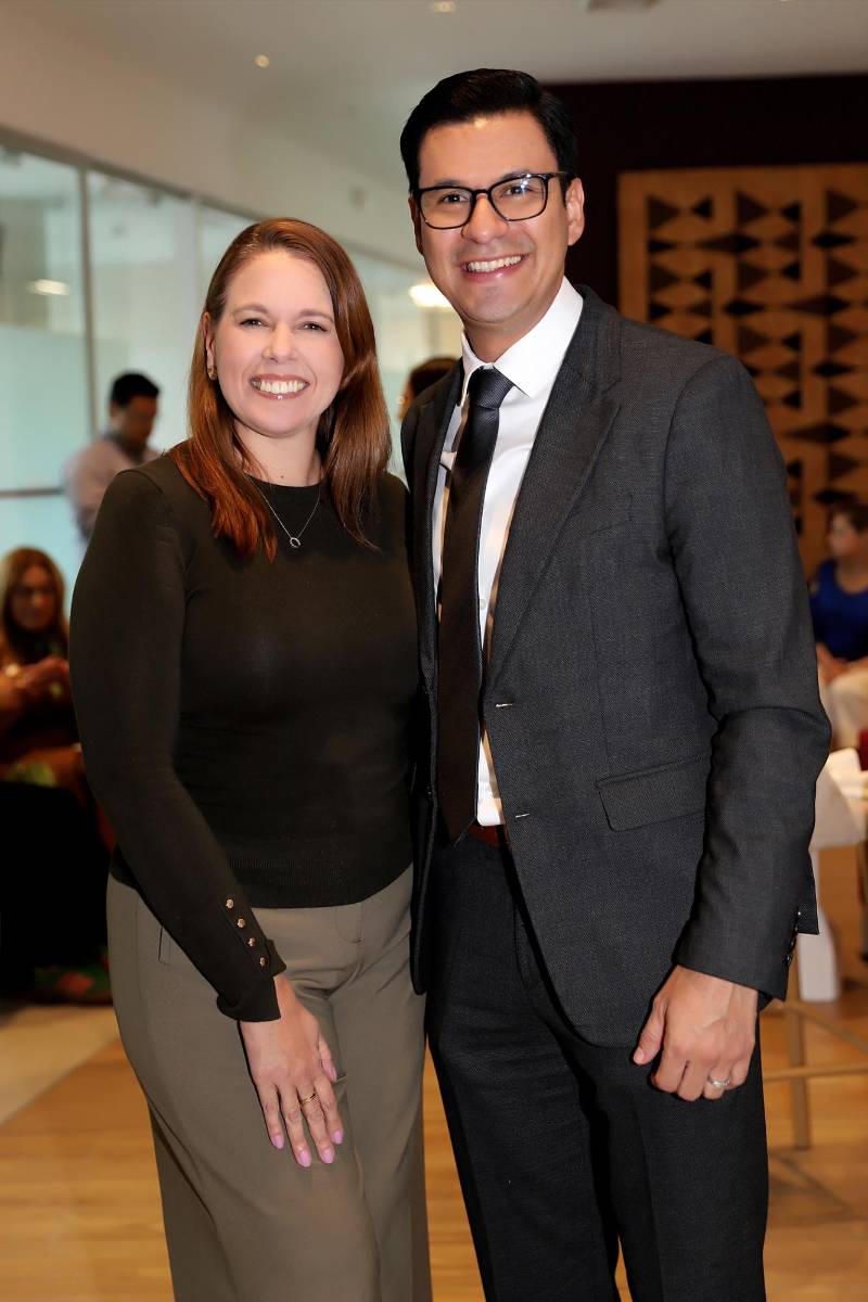 Fabiola Güell y Leonardo Alvarado.