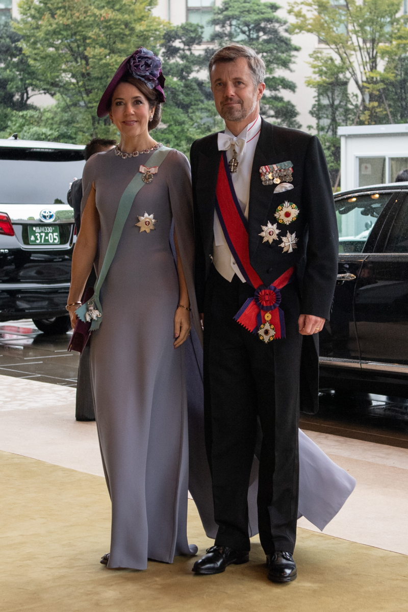 Los príncipes Federico y María de Dinamarca.