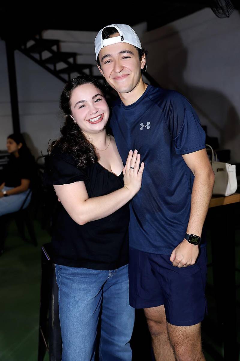 Valerie Umaña y David Perdomo.