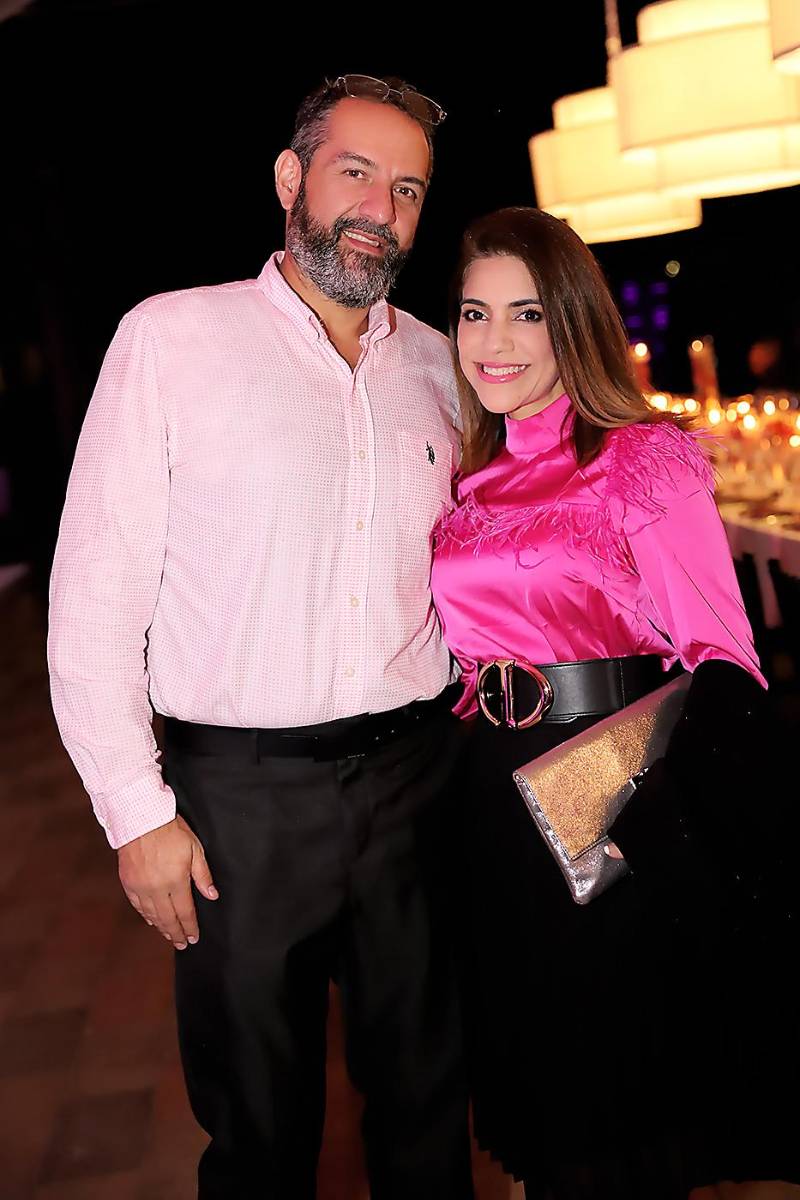 Daniel Sansur y Lucrecia Hernández 