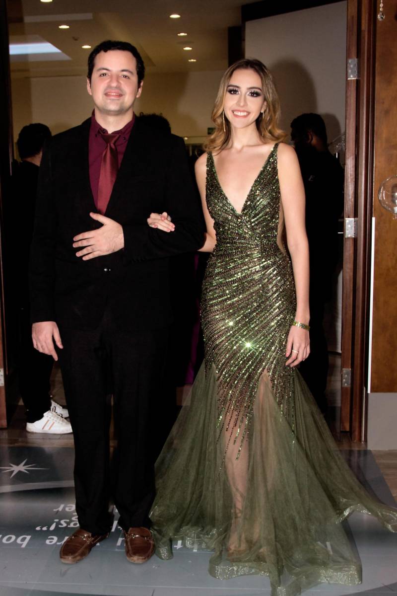 Miguel Handal y su hija Joan.