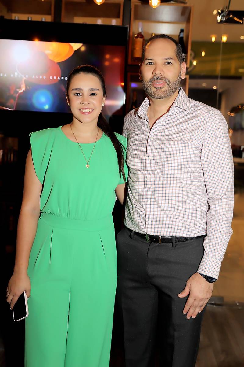 Michelle Midence y Marco Sandoval