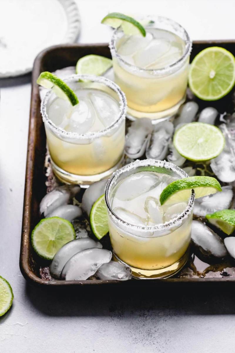 Cinco margaritas para celebrar el 5 de mayo