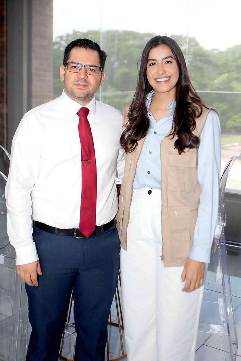 Juan Carlos García y Sara Ardón.