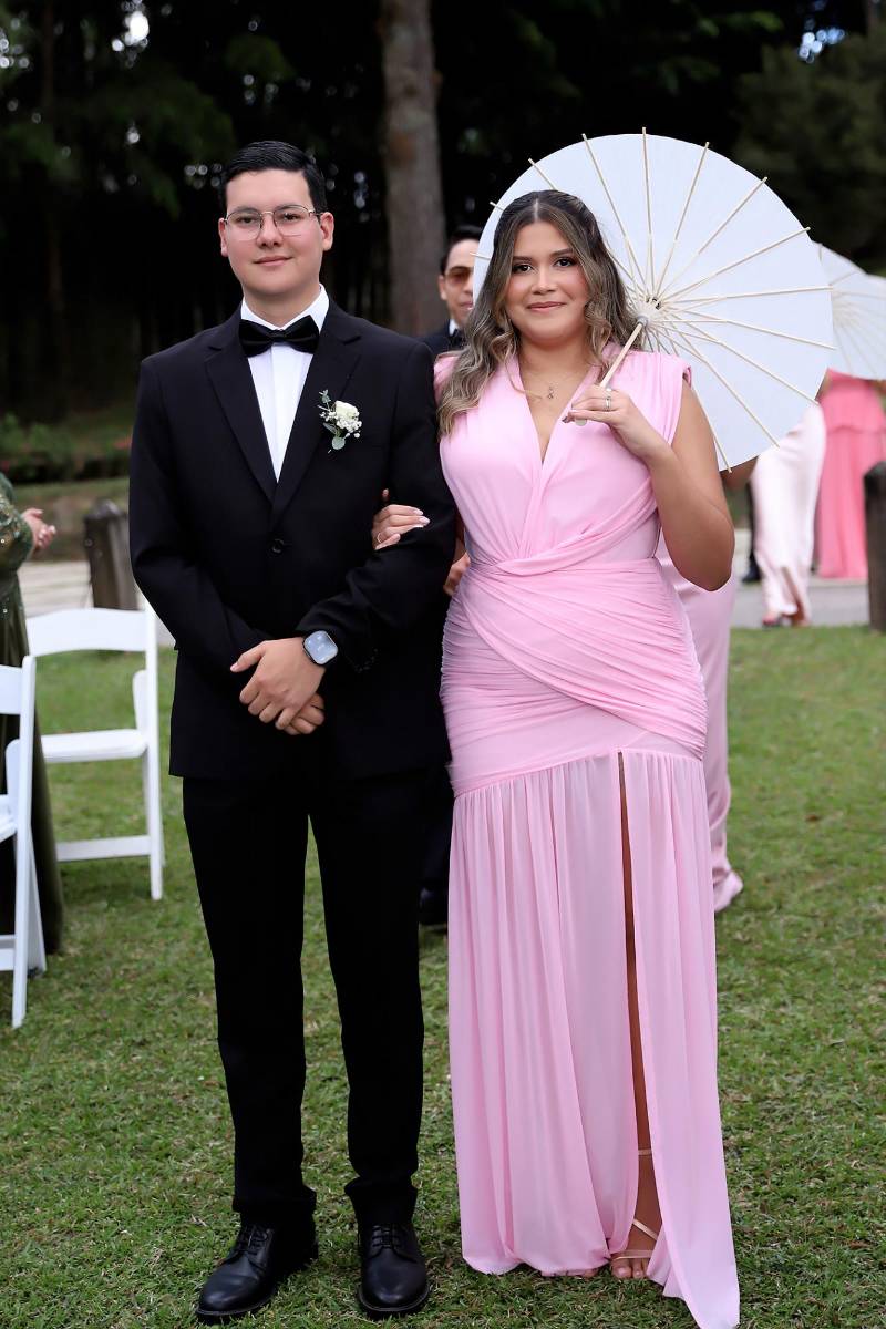 Diego Cano y Karla Urquia.