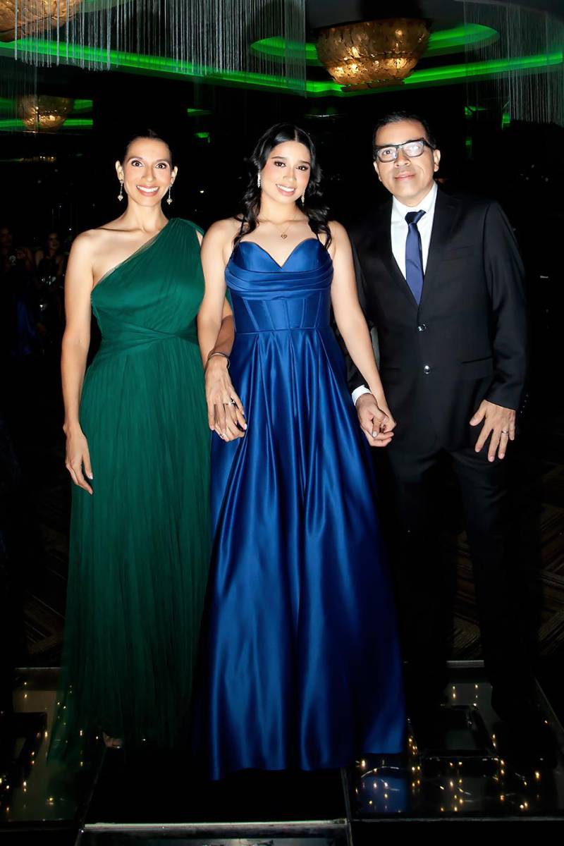 Lorna Zelaya, Lorna y Alberto Vásquez.