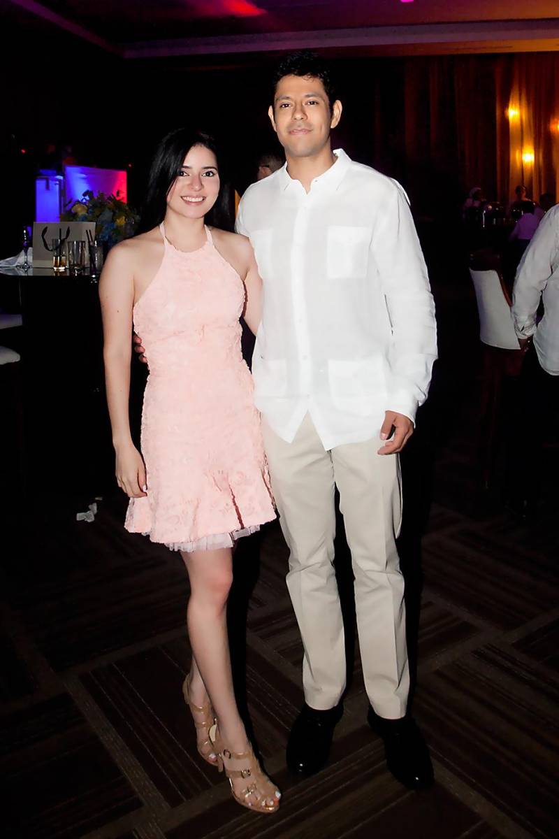 Vilma Turcios y Gian Carlo Taracena.