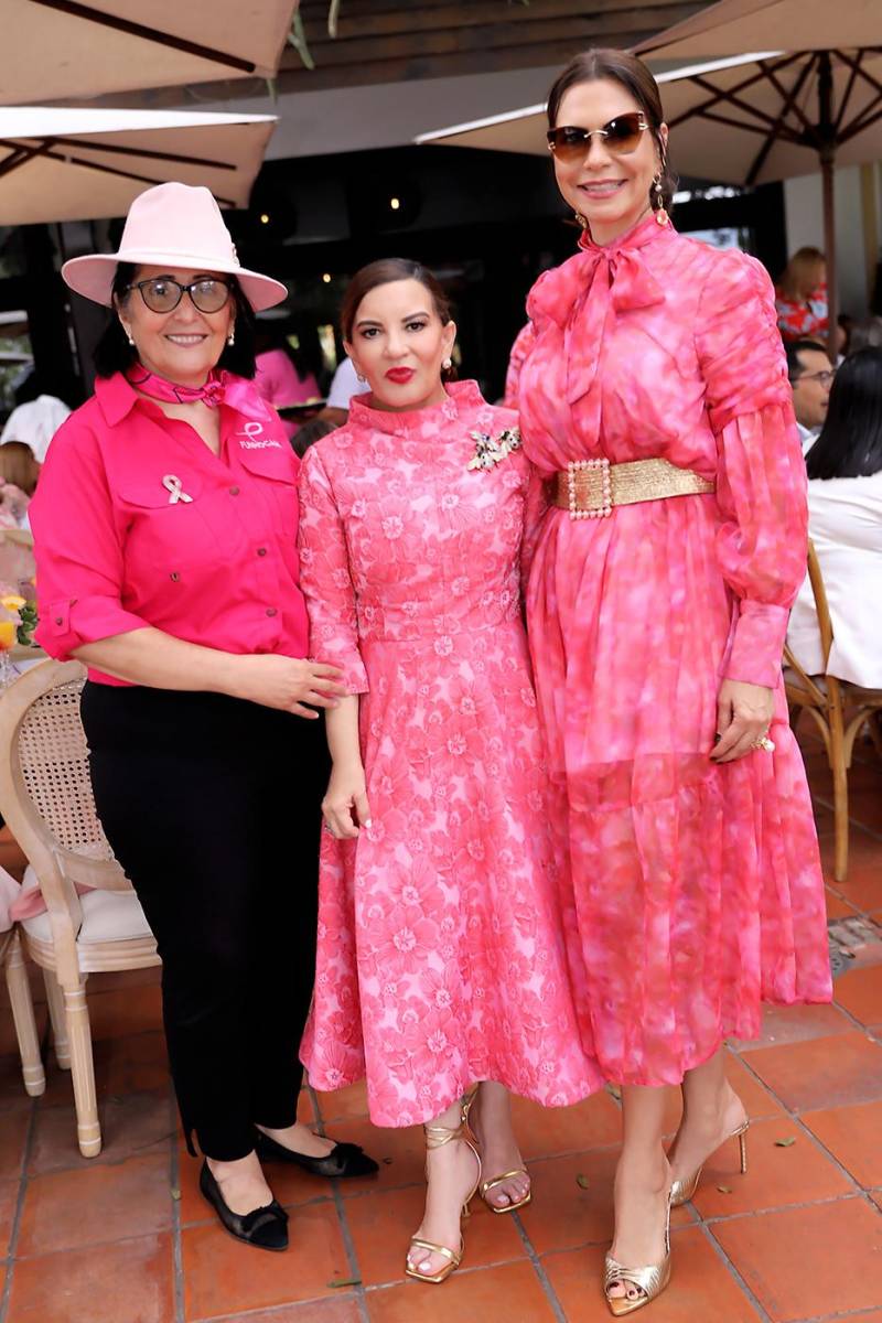 Rosemonde Abedrabbo, Blanca Bendeck y Ceci Bertrand.