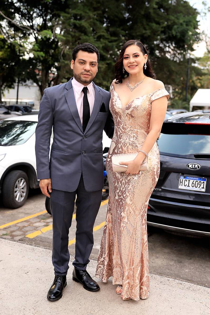 Jose Luis Navarro y Lauren Matute