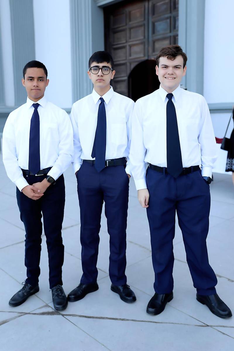 Julio Cerrato, César Figueroa y William Scott