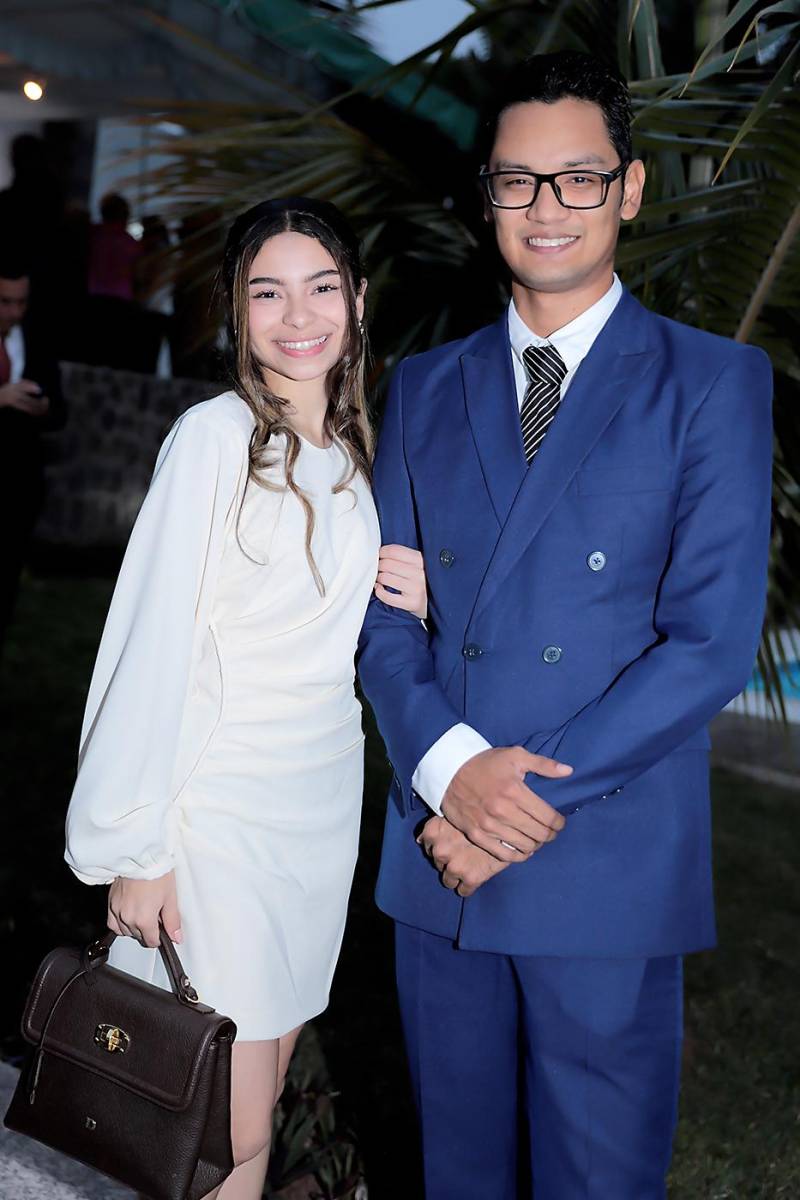 Astrid Baca y Javier Tovar.