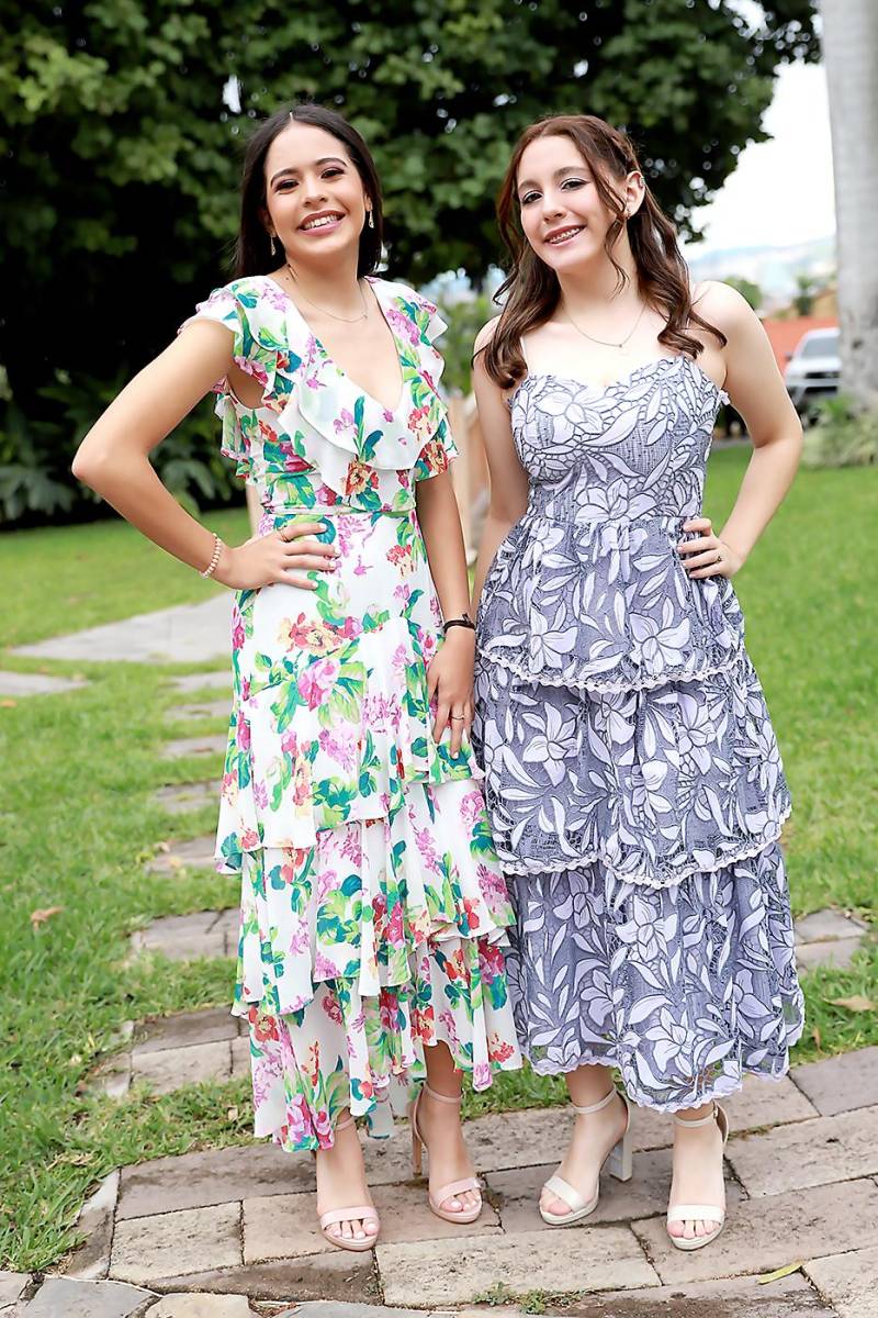 Andrea García y Sophia Zelaya.